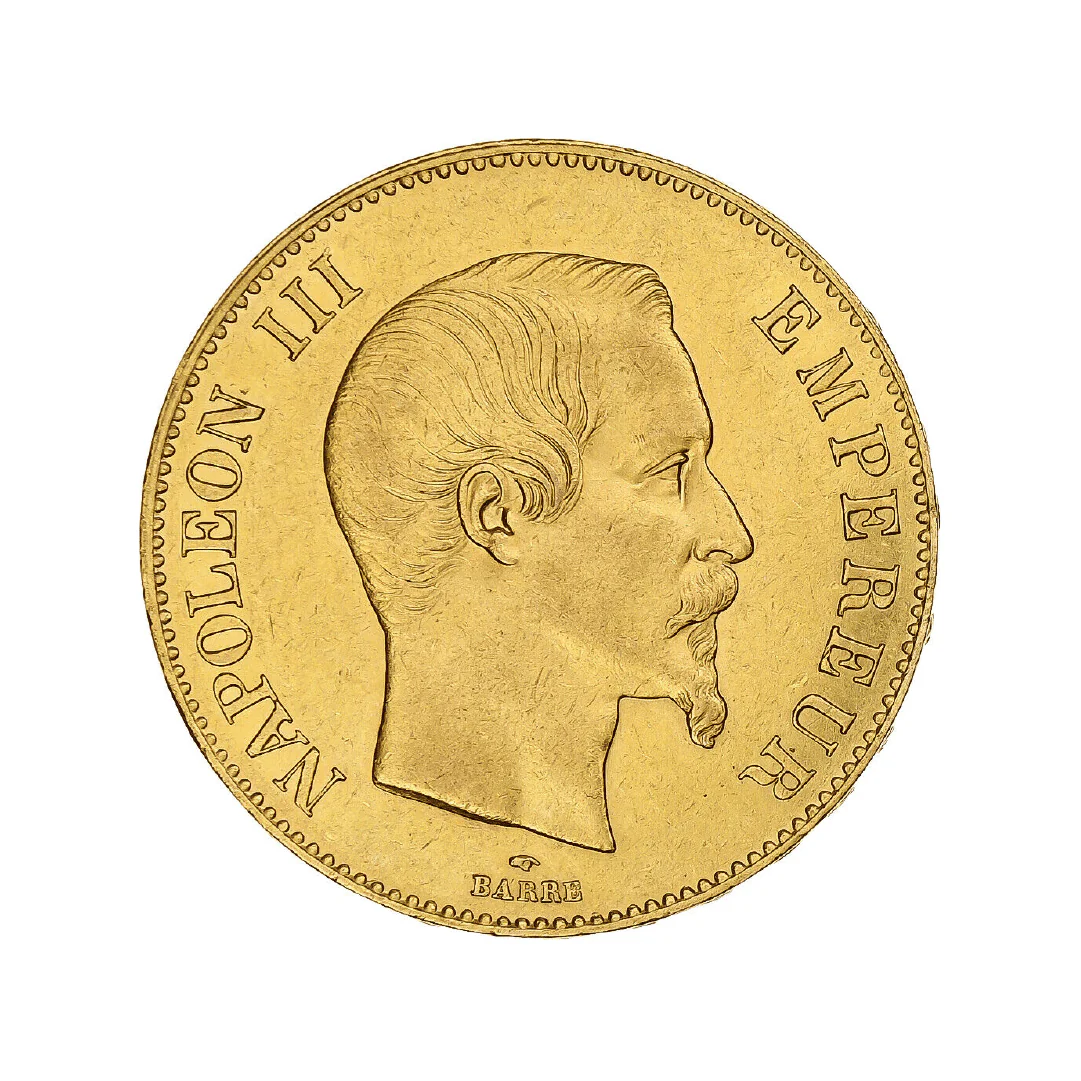 Pièce 100 Francs Napoléon III - 1859 - Image 2