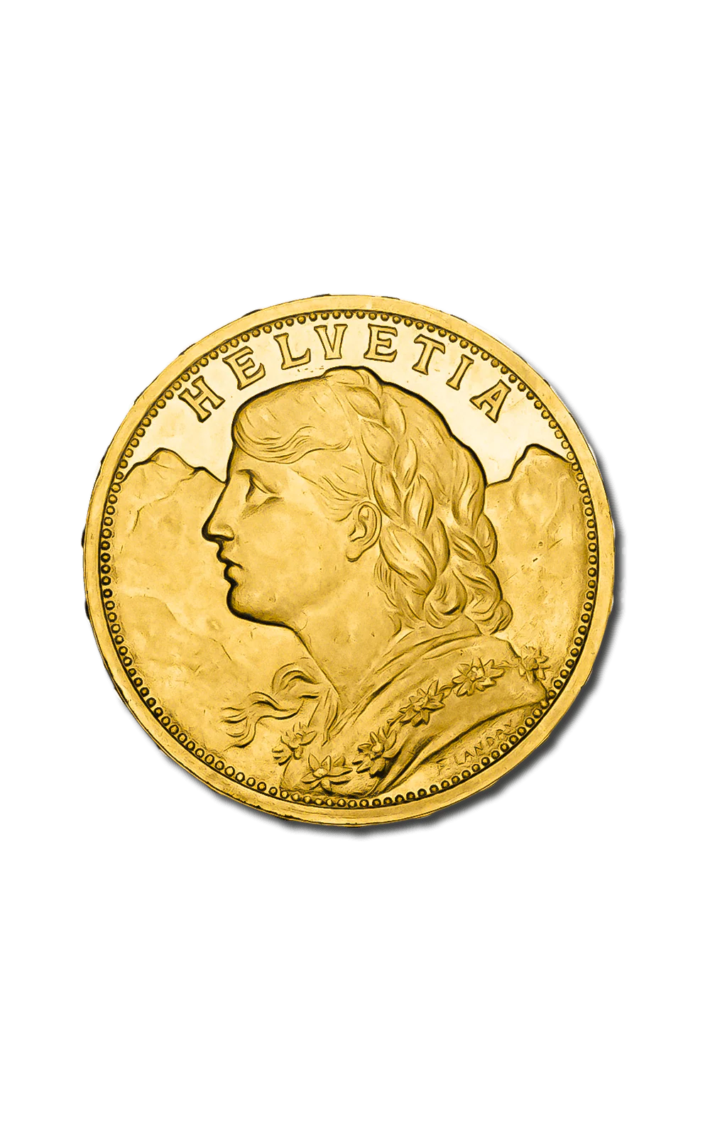 Pièce 20 Francs Suisse - Image 2