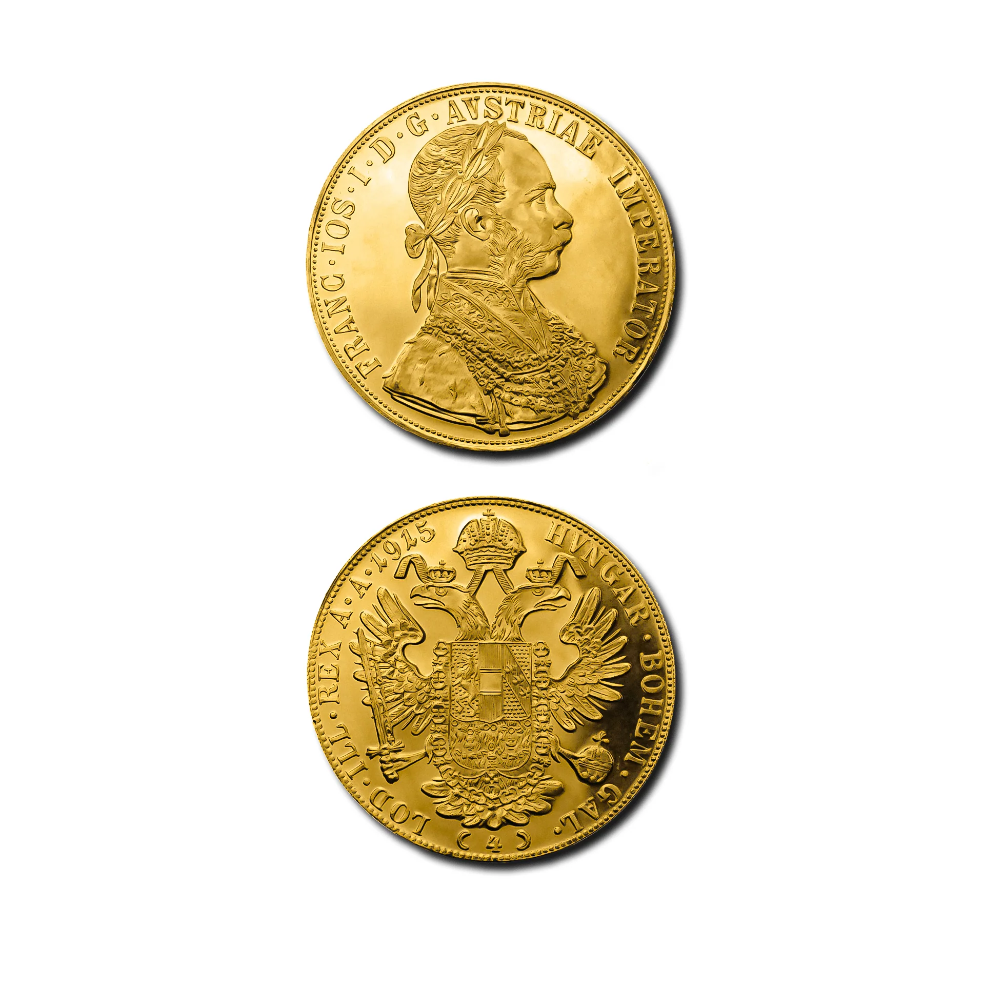 Pièce 4 Ducats Or