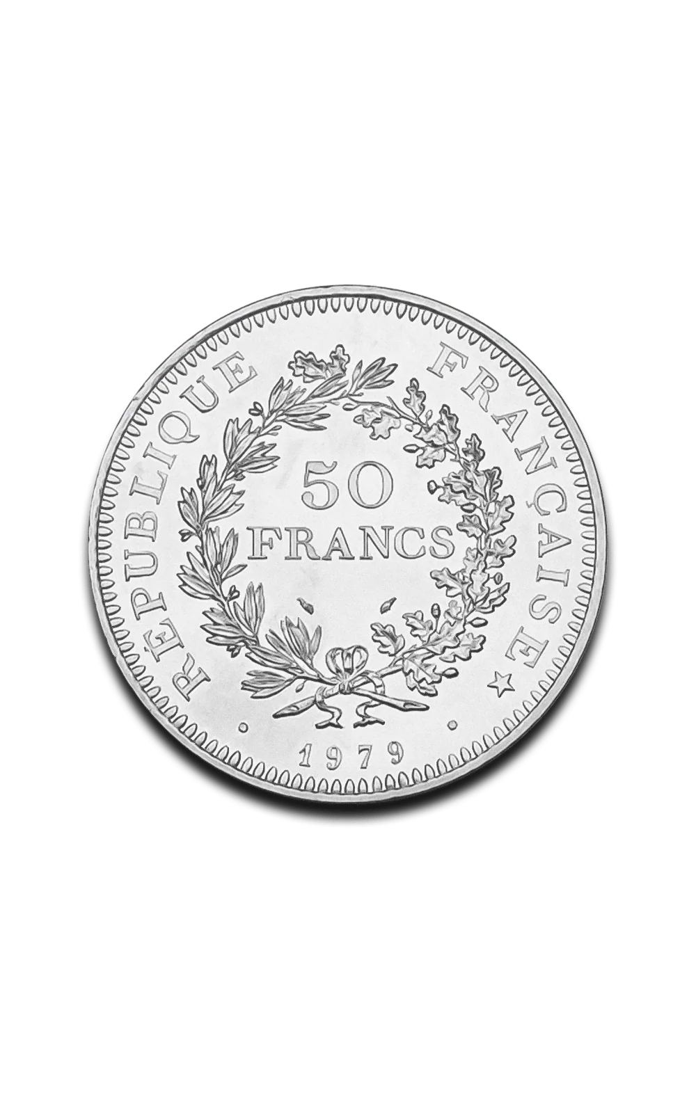 Pièce 50 Francs Hercule - Image 3