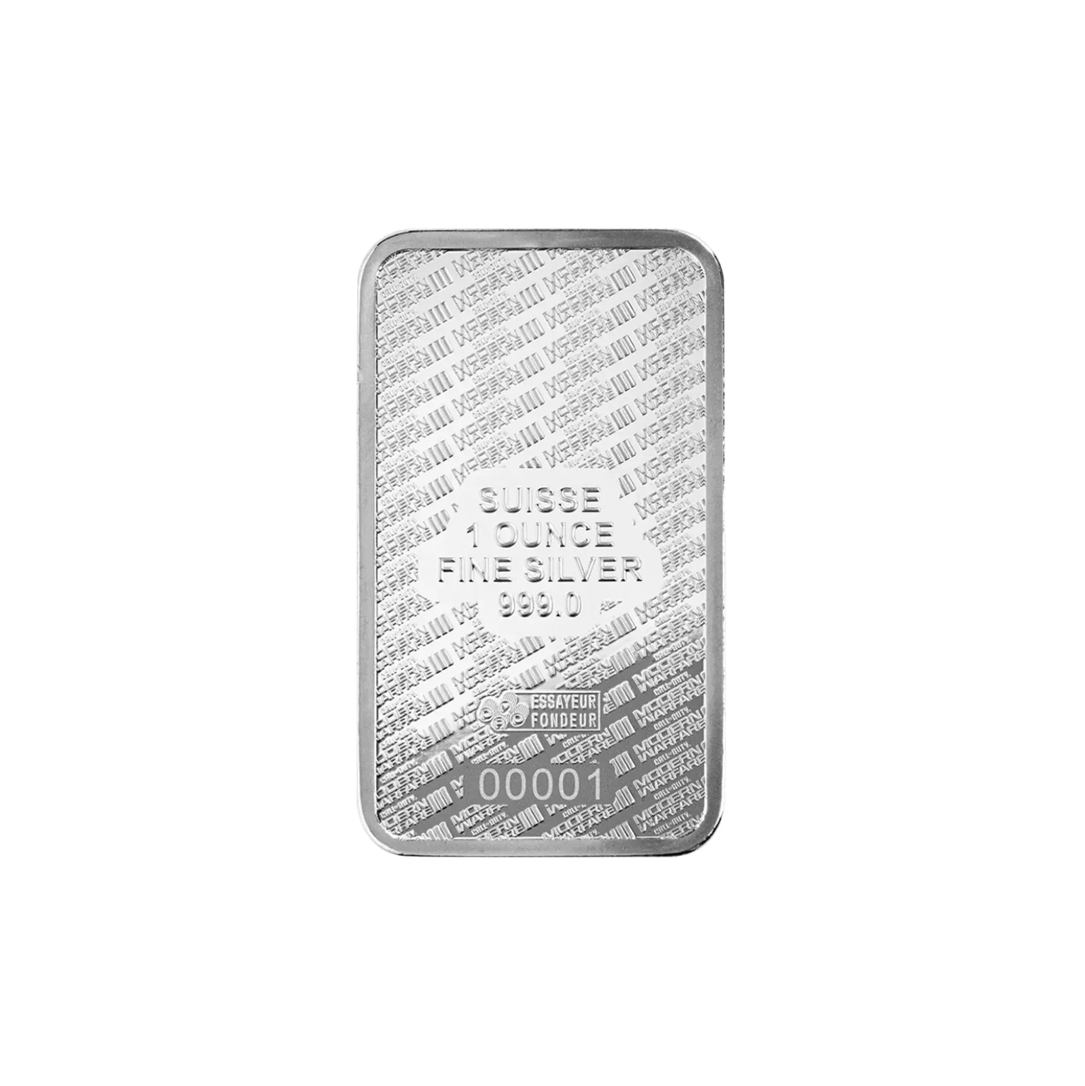 Lingot Argent 1 Once - Call Of Duty (avec cadre) - Image 6