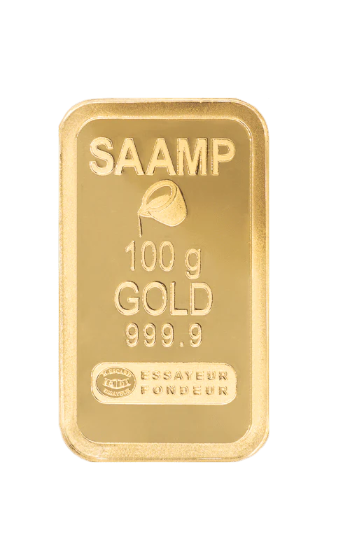 Lingotin d'or 100g - SAAMP - Image 3