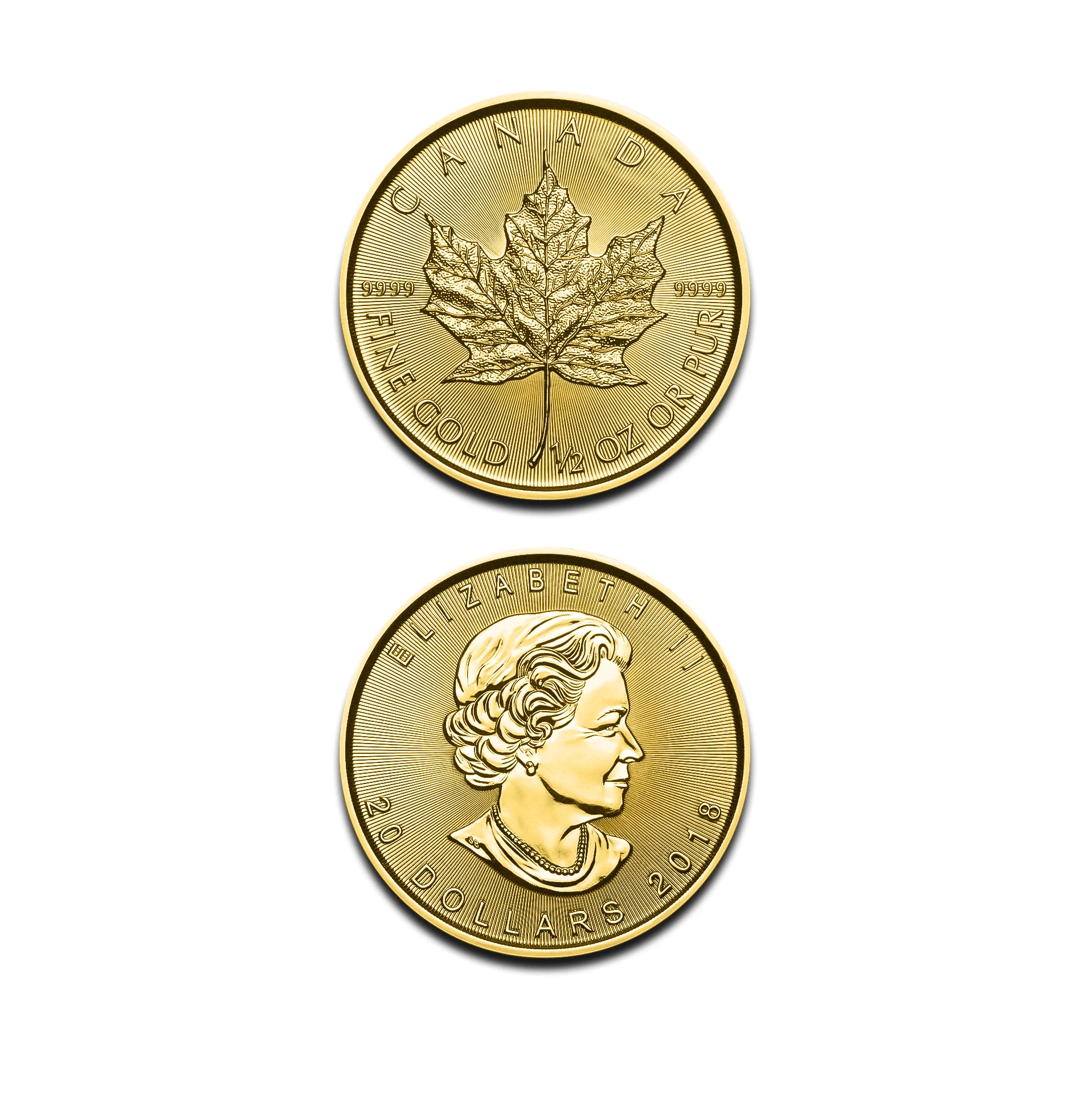 Pièce Maple Leaf 1/2 Once – Édition Spéciale de la Monnaie Royale Canadienne
