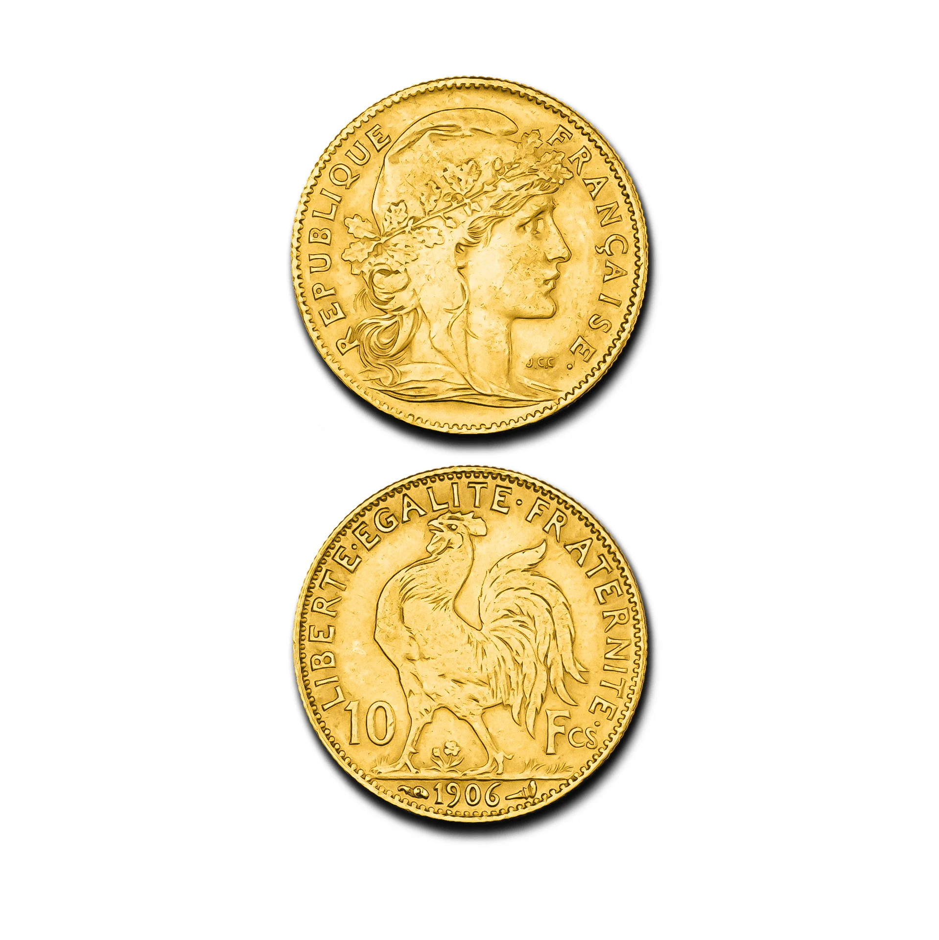 Pièce de 10 Francs – Édition Historique Coq