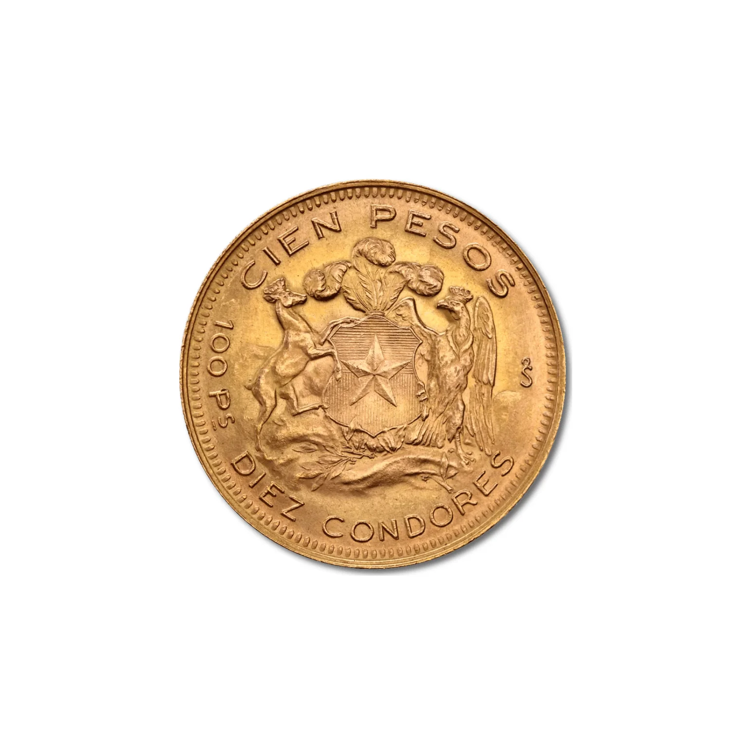 Pièce 100 Pesos Chilien - Image 2