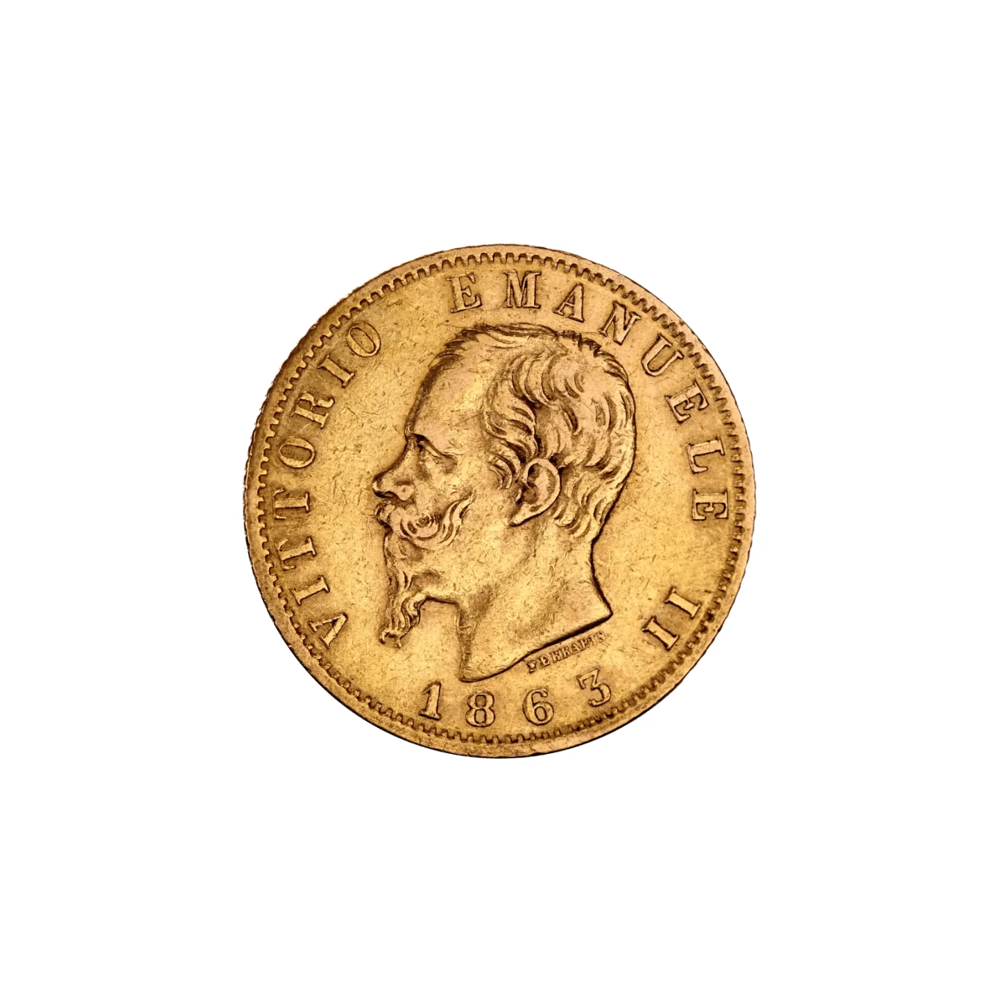 Pièce 20 Lire Victor-Emmanuel II - Image 2