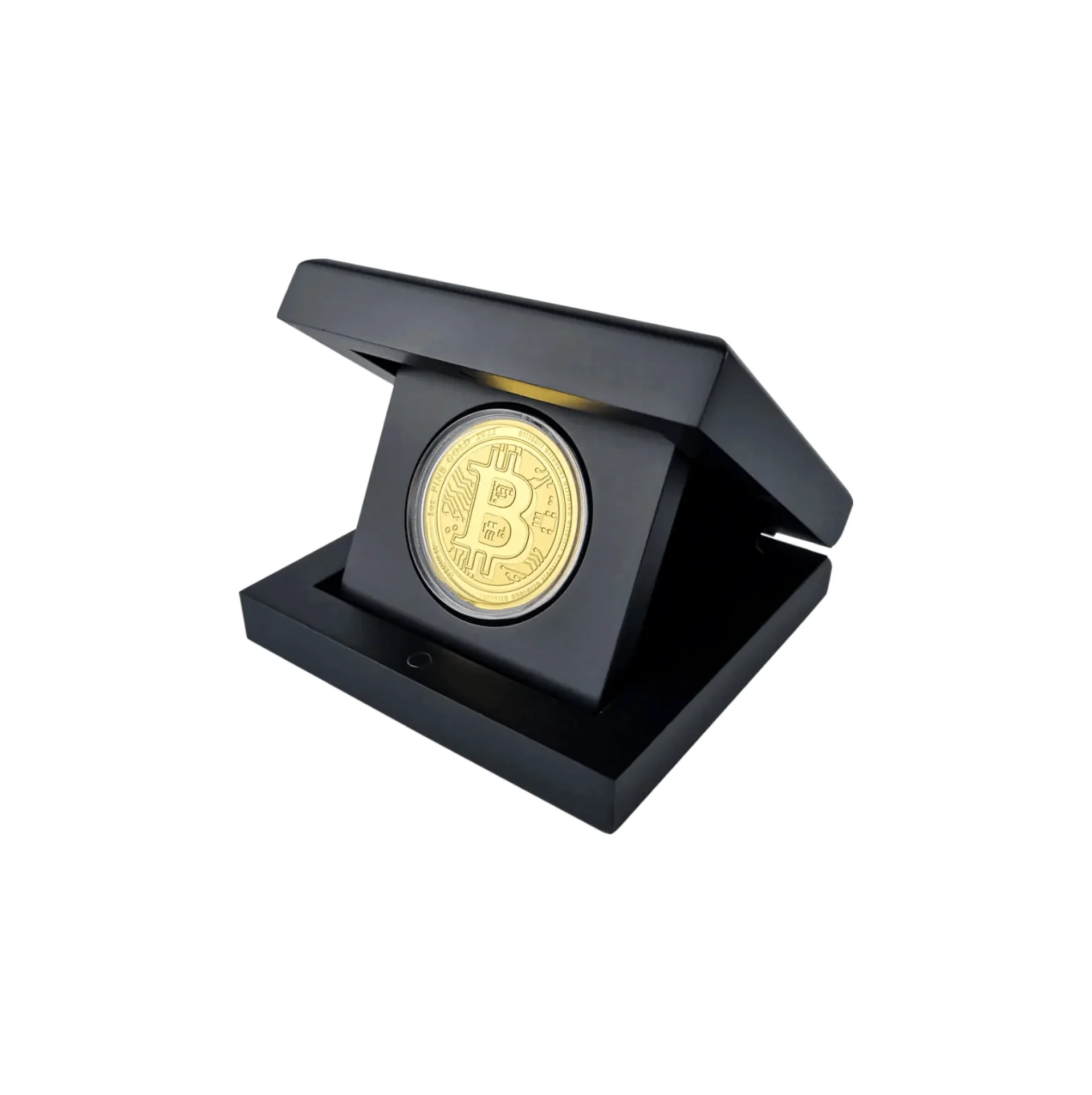 Pièce Bitcoin 1 Once Or - Image 4