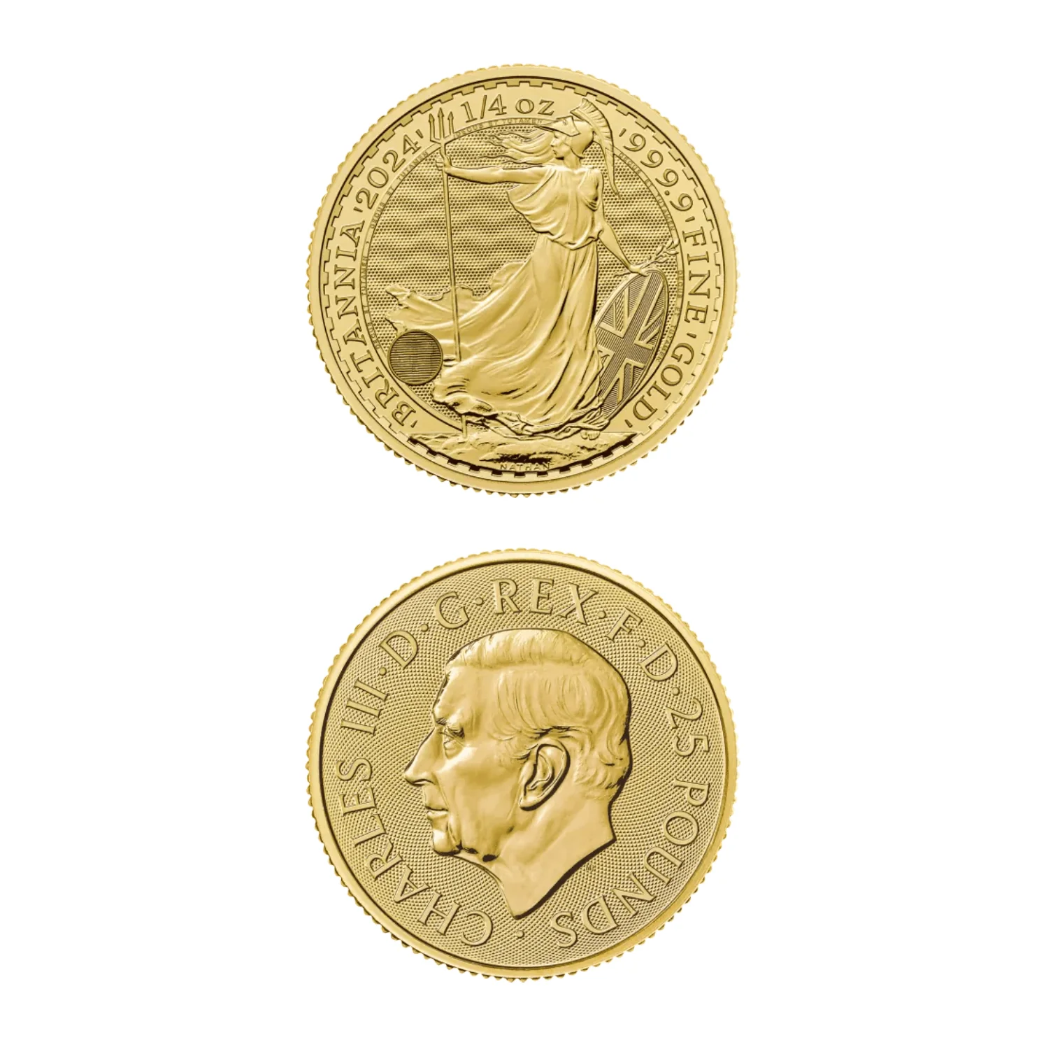 Pièce Britannia 1/4 Once – Série Limitée Collection Royale