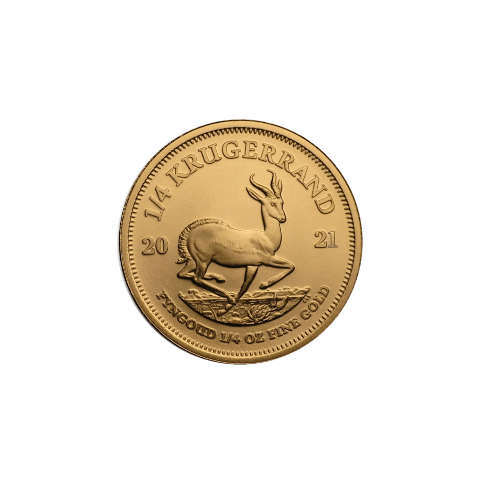 Pièce Krugerrand 1/4 Once Or - Image 3