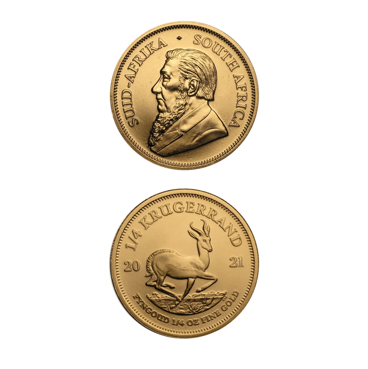 Pièce Krugerrand 1/4 Once – Collection Historique Sud-Africaine