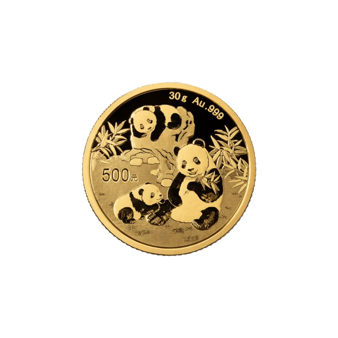 Pièce Panda 30g Or - Image 2